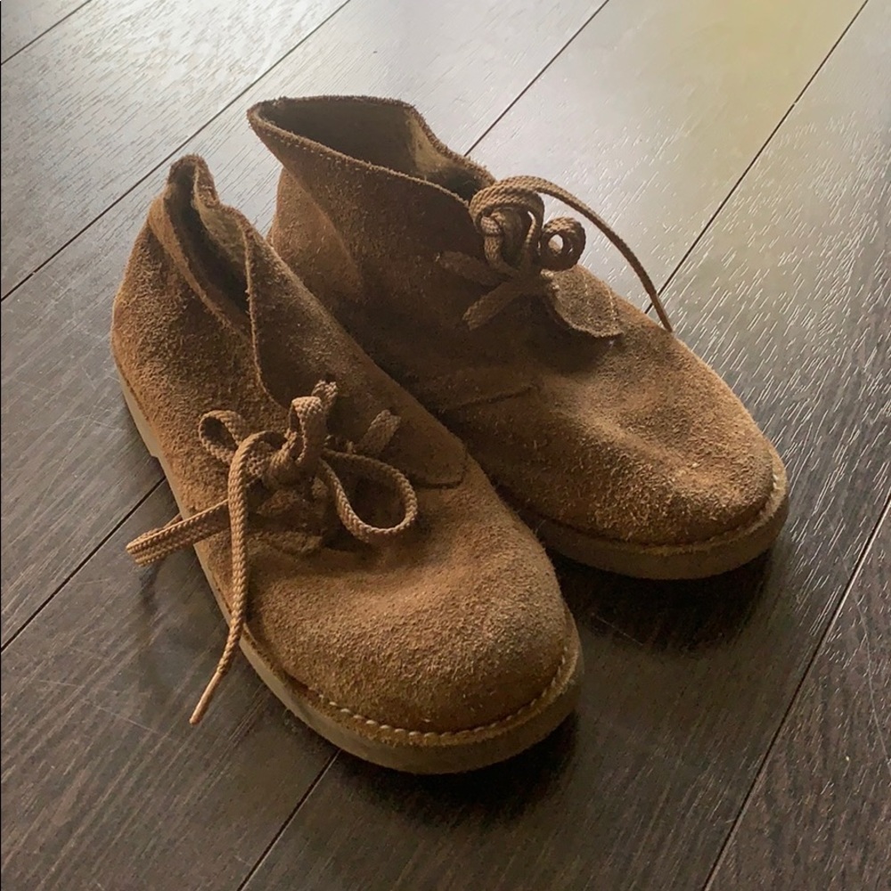 Crewcuts. Chestnut Suede. Size 13 Kids